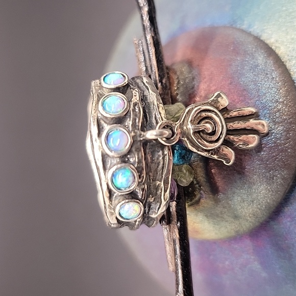 Or Paz Jewelry - Or Paz Hamsa opal ring